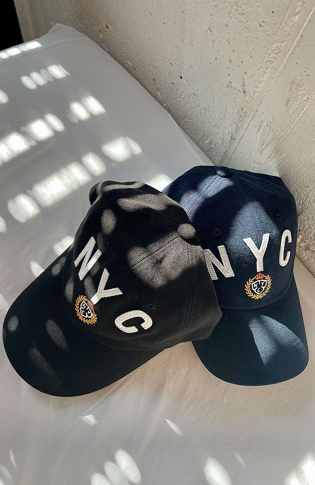 NYC felt embroidered ball cap (4 color)